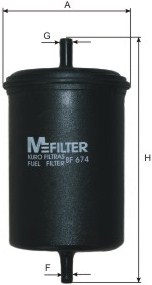 Palivový filter MFILTER